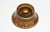 Gibson コントロールノブ Tophat Gold